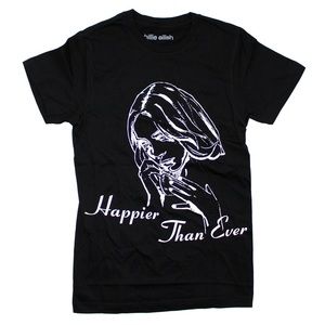 billie eilish happier than ever tee